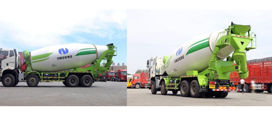 FAW J6P Cement Mixer detail display